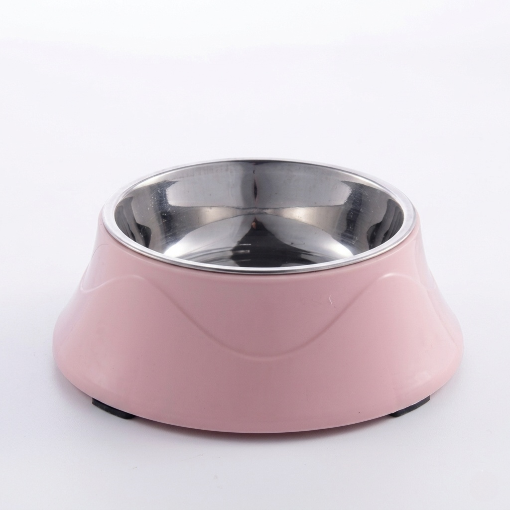 Cat Feeder - Modern Double Pet Food Station with Non-Slip Base