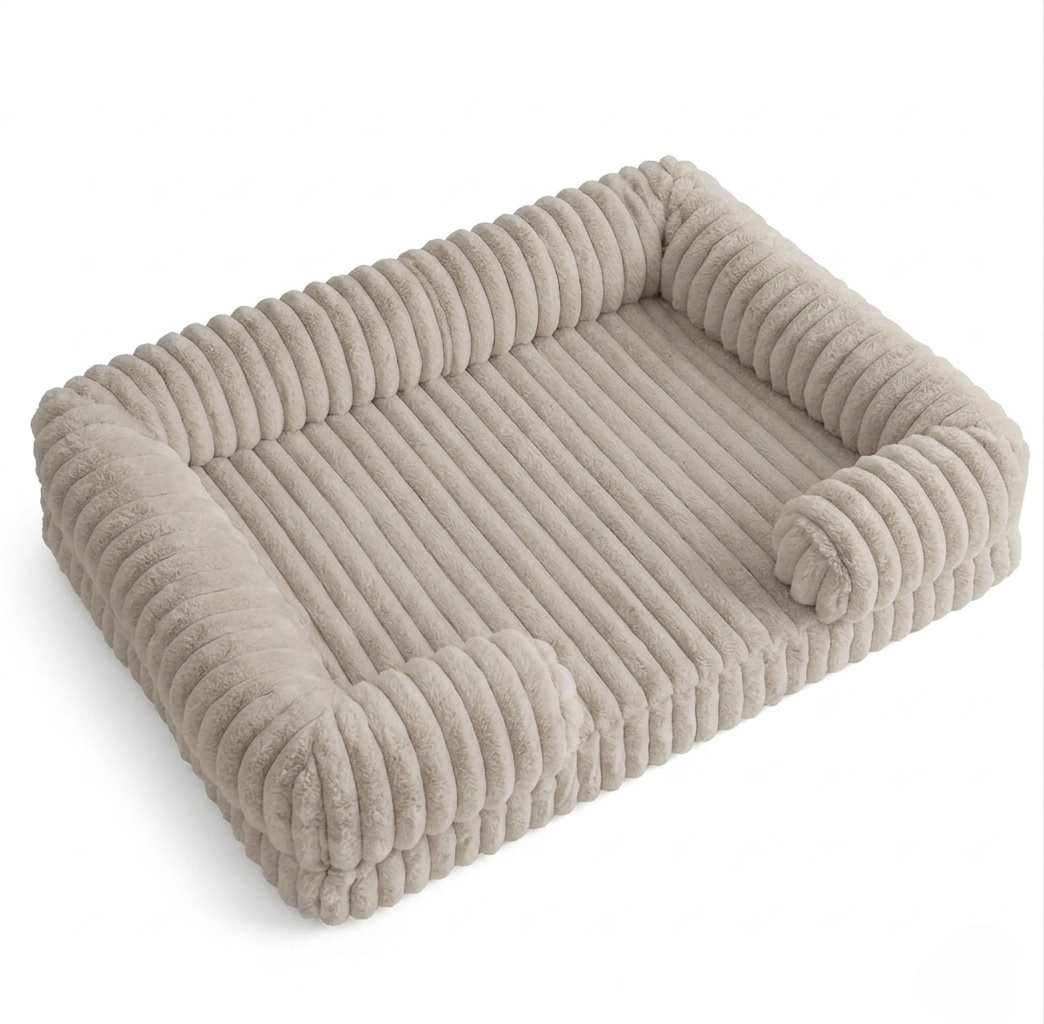 Dog Bed - Durable Pet Sleeper for Large Dogs, Washable
