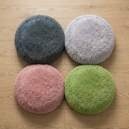 Cat Bed - With Anti-Slip Bottom, Comfortable Calming Pet Bed for Kittens & Medium Cats