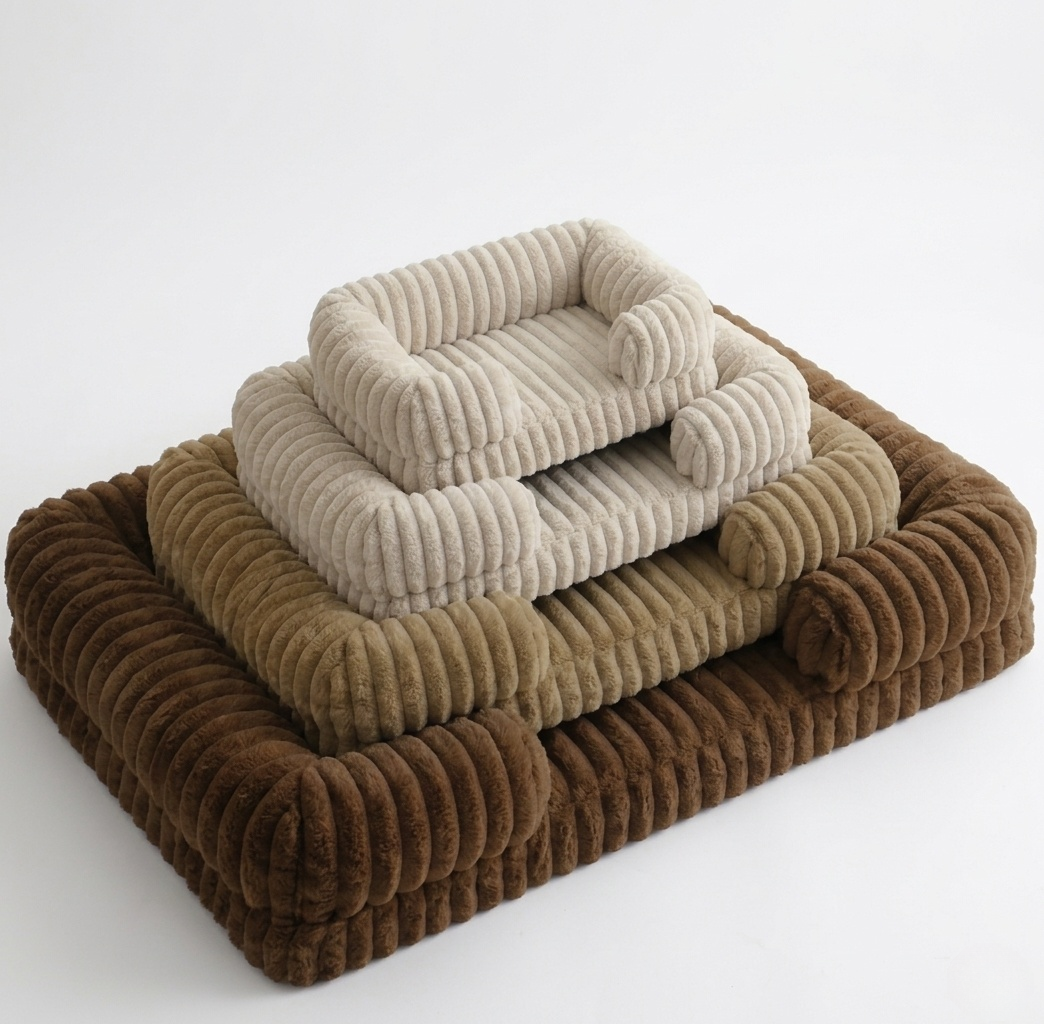 Dog Bed - Durable Pet Sleeper for Large Dogs, Washable