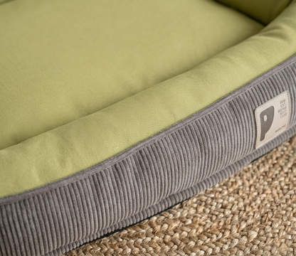 Dog Bed - Soft Plush Home Nest, Breathable Warm Pet Sofa for Dogs, All Seasons Comfort